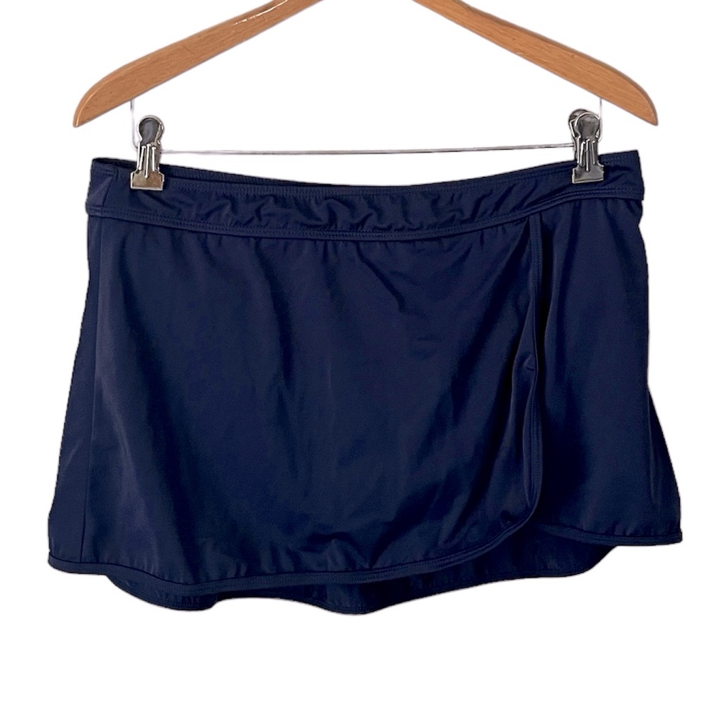 A Shore Fit! Navy Swim Skort Size 12
